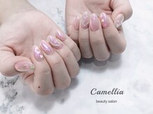 カメリア(Camellia)/ハンドジェルネイル/フィルイン