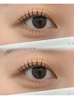 グロリアネイルズ 荻窪(Gloria Nails)の写真/【軽ふわフラットラッシュでナチュラル目元☆】付け心地の良いラッシュリフトで日常にもなじむ♪荻窪駅