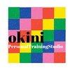 パーソナルトレーニングスタジオokiniのお店ロゴ