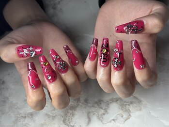 クリーク(CREEK)/レースクロスクロムロング成人式