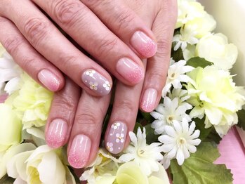 ホロのお花＆ピンクラメグラ