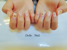 トータルビューティーサロン ドールズ(total beauty salon Dolls)/持ち込みオルチャンネイル