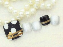 ネイルズガッシュ 蒲田東口店(NAILsGUSH)/＊ブラックドット＊