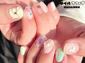 ネイルマフィア 原宿(NAIL MAFIA)/ゆるふわ個性派ネイル