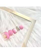 アンドラッシュネイル(&Lash nail)/フットネイル10本デザインコース