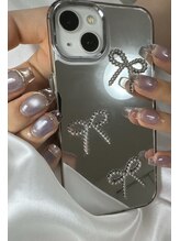 フラワーズネイル(flowers nail)/うるうる/クリアフレンチ