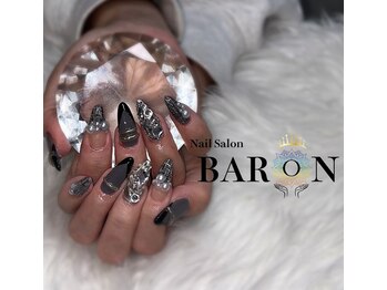 バロン 町田店(BARON)/ツイード冬ネイル