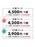 人気No.1【回数券】8回コース→9回分に★1回分無料プレゼント！(¥4,950相当)