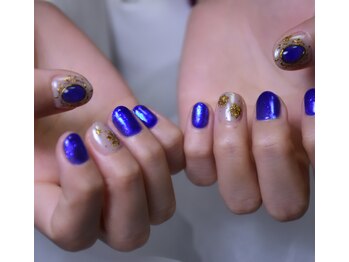 手書きニュアンスネイル