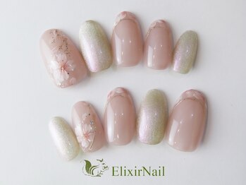 エリクサーネイル 五反田(Elixir Nail)/定額b カジュアル/クーポン使用