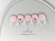 ネイルアンドアイラッシュ アヴィ(Nail and Eyelash A'vi)/ハンド定額デザイン　¥7600