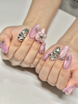 エクアネイルズ(Akuwa nails)/スカルプ◆150分アートやり放題