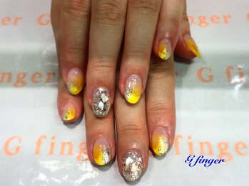 ジー フィンガー 千葉店(G)/塗りかけネイル