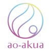 アオアクア(ao-akua)ロゴ