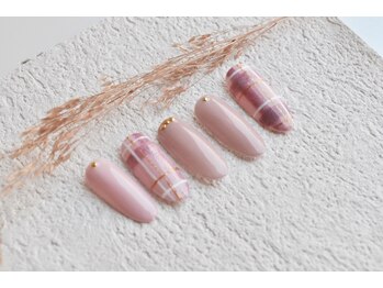 プレンティー 北千住西口店(plenty)/チェックネイル