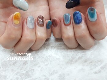 サンネイルズ(sun nails)/ニュアンスネイル