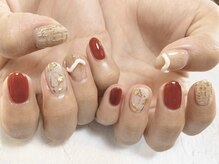 フレイムス アイラッシュ アンド ネイル(FRAMES)/ぽこぽこニュアンス♪