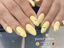 pastel yellow