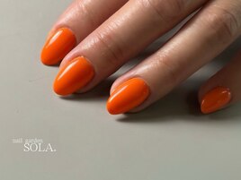 ワンカラー×オレンジ