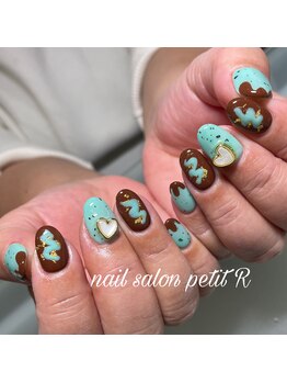 ネイルサロン プティアール(petit R)/バレンタインネイル