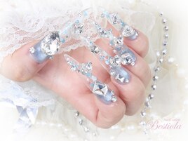 クリア×ホロネイル