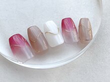 ワンアンドオンリー(One&Only)/ニュアンス×ミラーネイル