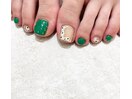 大人気フットジェルアート