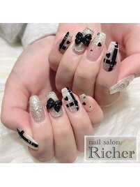 チェックネイル