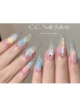 手描きアートが得意なサロン