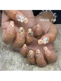 チェックネイル