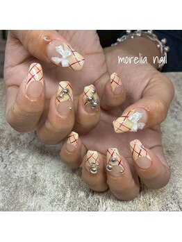 モレリア(morelia)/チェックネイル