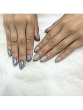 ワイズビューティ 梅田店(y’s beauty)/5本アート梅雨ネイル