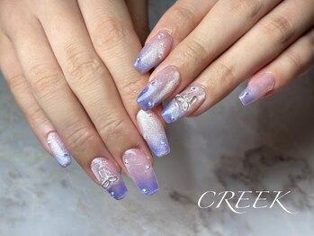 クリーク(CREEK)/夕焼けダブルグラデーション