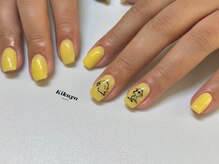 キクヤ(Kikuya)の雰囲気（持ち込み/長さ出し/パラジェル&フィルイン/ワンカラー/手描き）