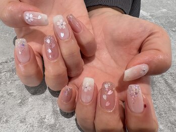 桜ネイル♪ by.ayaka