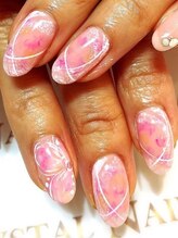 クリスタルネイル ボンベルタ橘店(CRYSTAL NAIL)/アートネイル