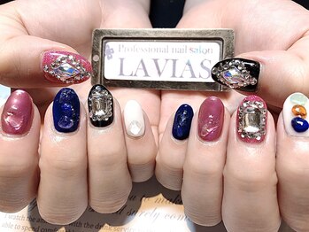 プロフェッショナル ネイルサロン ラヴィアス(LAVIAS)/【ジェル】10本アートし放題
