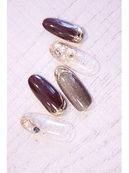 ラルネイル 大宮(Lull. nail)/＊DARK＊上品マグネット＊