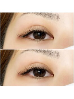 ネイルアンドアイ ビューティーオーブ(nail&eye beauty ORB)/タレ目風まつエク120本