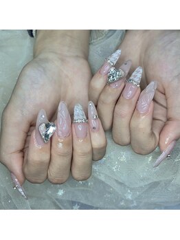 クイーンズビューティーサロン 新宿本店(Queen's beauty salon)/チップ長さだしやりつけ放題