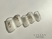 ヴィヴィアン ネイル(Vivian nail)/シンプル　ニュアンス
