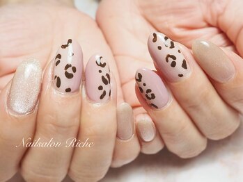 ネイルサロン リーチェ(Riche)/おとなレオパード