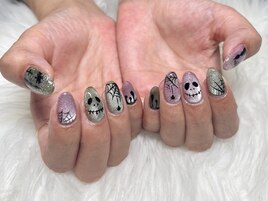 ハロウィンネイル