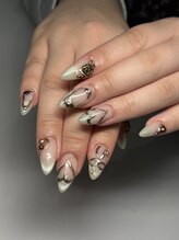 エクアネイルズ(Akuwa nails)/スカルプ◆150分アートやり放題