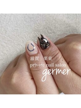 ジェルメ(germer)/今年はうま年☆手描きです！