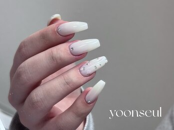 ～小花柄ネイル～