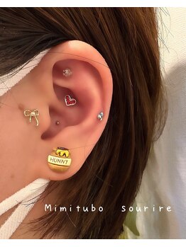 スリール(sourire)/耳ツボジュエリー