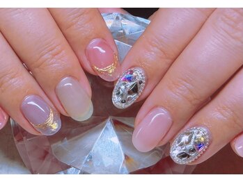 トレゾア 松戸店(TRESR)の写真/12種から選べる定額コース☆【ジェル￥5480/￥6480,スカルプ￥9980/￥13480】写真デザイン￥6480♪