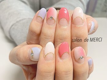 サロン ド メルシー(Salon de MERCI)/シンプル☆縦グラデーション