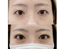 リンザ パーソナルデザインサロン(rinza)の雰囲気（顔診断やカラー、まつ毛パーマでなりたいお目元を再現いたします）